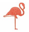 Prišivak Flamingo