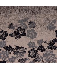 Verhees Jacquard Cvijeće | tamnoplava/roza | 70%PL / 25%CO / 5%EA 06985.002