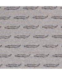 Nooteboom Jacquard pletenina Krokodili | 90%CO / 5%PL / 5%EL 13760.061