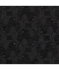 Nooteboom Jersey flock Paisley | crna | 58%PL / 35%VI / 7%EL 14446.069