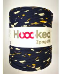 HOOOKED Mixed Zpagetti | 120m (cca. 850g) | tamnoplava s mrljama ZP001-27-252