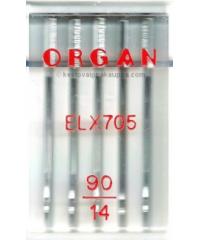 ORGAN Overlock igle ORGAN | 90 | 5kom ELx705-90/5