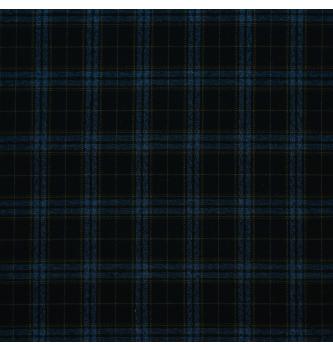 Škotski karo | tamnoplava/jeans/deva | 65%PL / 32%VI / 3%EL