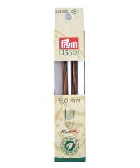 PRYM Igle za pletenje s navojem Natural | duge | 5mm 223306