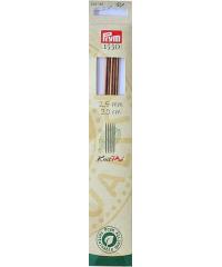 PRYM Igle za pletenje Natural | 20cm | 2,5mm 223161