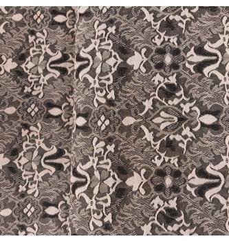 Jacquard Ornament | crna | 60%PL / 40%CO