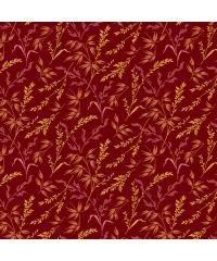 MAKOWER Patchwork tkanina Lady Tulip Rustic persian plum | 110cm 2/190R