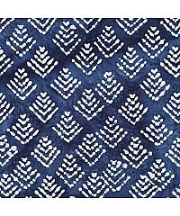 Verhees Popelin Batik Strelice | indigo | 100%CO 03532.003