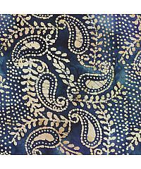 Verhees Batist Batik Paisley | tamnoplava | 100%CO 03549.001