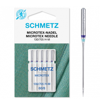 Strojne igle SCHMETZ Microtex | 60 | 5 kom