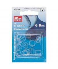 PRYM Dodaci za grudnjak | 6-8mm | prozirni | 12kom 991890