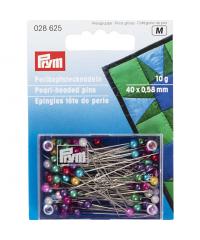 PRYM Pribadače s bisernom glavom | 40x0,58mm 028625