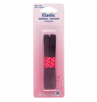 Elastika | 9mm x 2m | crna