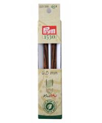 PRYM Igle za pletenje s navojem Natural | duge | 6mm 223308