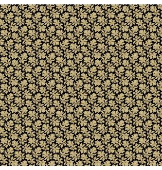 Patchwork tkanina BR black damask | 110cm