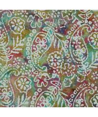 Verhees Popelin Batik | zelena | 100%CO 04566.002