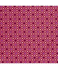 Nooteboom Popelin Ornament oriental | metalik | magenta | 100%CO 22724.045