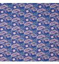 Popelin Paisley | plava | 100%CO