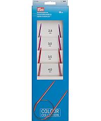 PRYM Set 4 kružnih alu igala za pletenje | 2,5-4mm x 80cm 211980