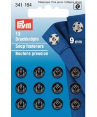 PRYM Prišivni drukeri | 9mm | crni 341164