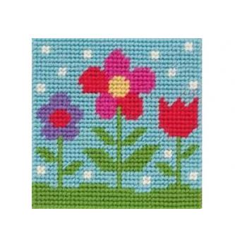 Goblen set  Flora | 10x10cm