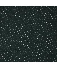 Verhees Poplin Pikice glitter | črna | 100%CO 08797.001