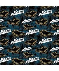 Verhees Jersey Fast & Furious | digitalni tisk | modra | 95%CO / 5%EL 07903.007