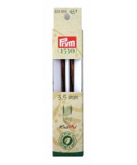 PRYM Pletilke z navojem Natural | dolge | 3,5mm 223303