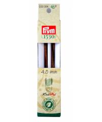 PRYM Pletilke z navojem Natural | dolge | 4mm 223304