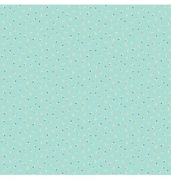 Patchwork blago Amelia Bud teal | 110cm