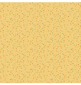 Patchwork blago Amelia Sprinkles yellow | 110cm