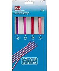 PRYM Set 4x5 kratkih alu pletilk | 2,5-4mm 191972