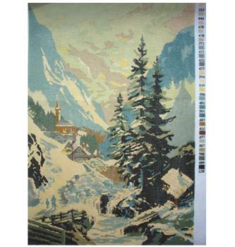 Gobelin set Zimska pokrajina | 43x63cm