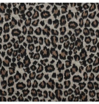 Blago za jakne Brušeno | leopard | 100%PL