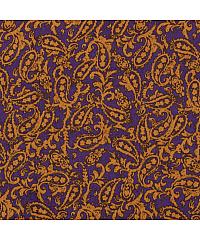 Nooteboom Saten Silk touch Paisley | vijolična | 100%PL 22029.045