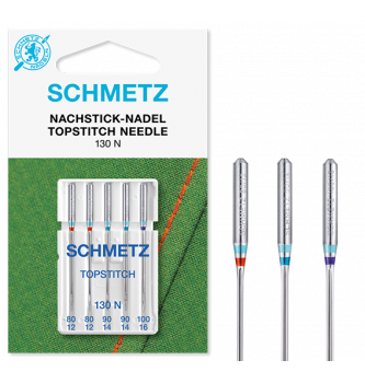 Strojne igle SCHMETZ za prešivanje | 80-100 | 5 kos