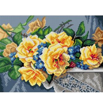 Goblen Žute ruže | Paul de Longpre | 30x40cm