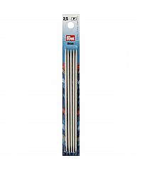 PRYM Kratke igle za pletenje od aluminijuma | 15cm | 2,5mm 191362